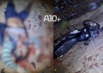 Homem é encontrado morto a tiros ao lado de motocicleta roubada na zona Sul de Teresina