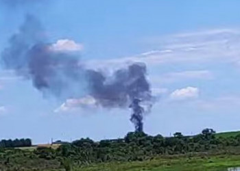 Avião de pequeno porte cai no interior de São Paulo e deixa dois mortos