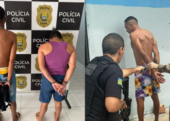 Acusados de tráfico de drogas, organização criminosa e ameaça são presos no interior do Piauí