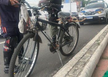 Ciclista morre após sofrer mal súbito na Avenida Miguel Rosa, em Teresina