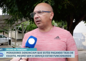 Moradores de condomínio em Teresina denunciam cobrança indevida de taxa de esgoto sem serviço ativo; VÍDEO!