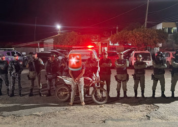 Suspeito de agredir e assaltar homem que saía de festa é preso pela polícia no interior do Piauí