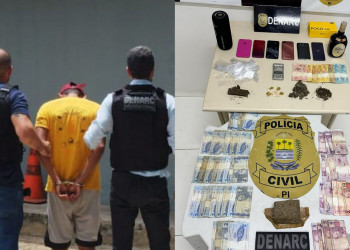 Denarc 21: homem é preso com grande quantidade de maconha na zona Sudeste de Teresina