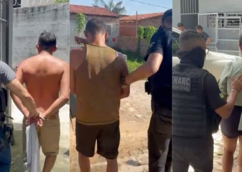 Denarc deflagra operação e prende três pessoas por tráfico nas zonas Norte e Sudeste de Teresina