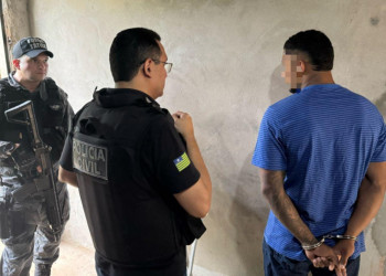 Homem que ameaçou policial militar após ter moto roubada apreendida é preso em Teresina