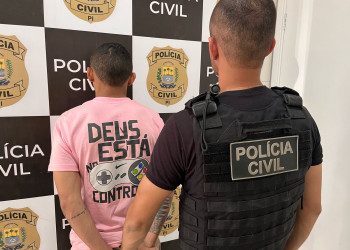 Polícia prende suspeito de furtar capacetes de clientes em supermercados de Teresina