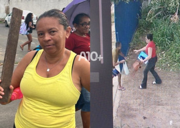 Mães relatam medo após professora ser atacada por homem com seringa em escola de Teresina: 