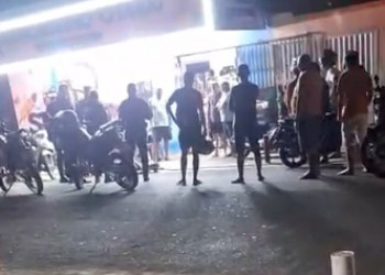 Suspeito de assalto é baleado e encaminhado ao hospital após travar luta corporal com vítima em Teresina