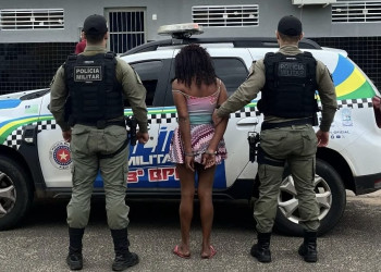 Suspeita de invadir casa e tentar matar o ex-companheiro a facadas é presa pela polícia no Piauí