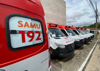 Piauí recebe 21 ambulâncias do Ministério da Saúde para renovar e ampliar a frota do SAMU