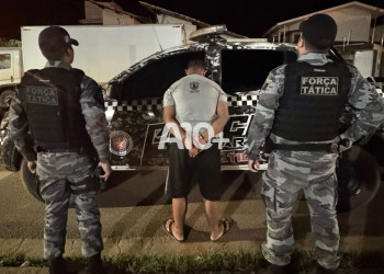 Homem é preso sob suspeita de render e agredir frentista durante assalto em posto no Piauí; comparsa fugiu