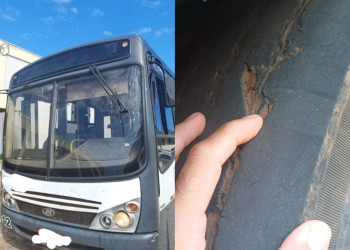 PRF flagra ônibus com diversas irregularidades no interior do Piauí