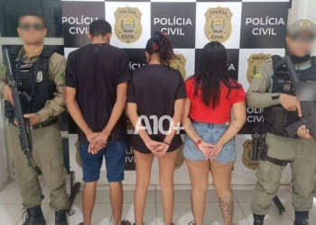 Trio suspeito de matar jovem na frente de bar em Luzilândia-PI é preso pela polícia