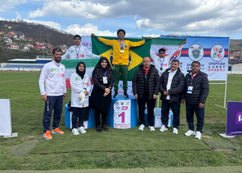 Paratleta do Piauí é três vezes campeão em mundial escolar na Sérvia