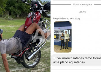 Adolescente que ameaçou delegado Matheus Zanatta de morte é alvo de mandado de busca no Piauí