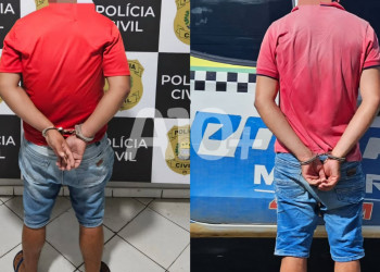 Suspeitos de homicídio tentam fugir pelo mato, mas são presos durante operação conjunta no interior do Piauí