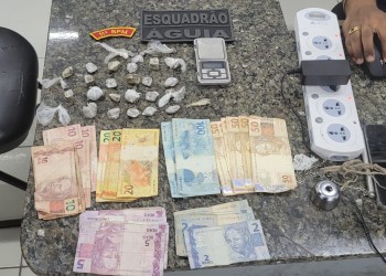 Jovem é detido pela polícia com maconha e cocaína em Timon, no Maranhão