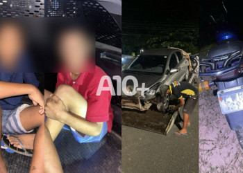 Bandido é morto durante tentativa de assalto na zona Norte de Teresina; comparsas e veículos roubados são apreendidos