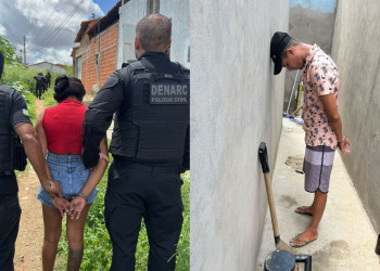 Denarc deflagra operação e prende faccionados do PCC em Teresina; criminosos ainda tentaram descartar drogas em vaso sanitário