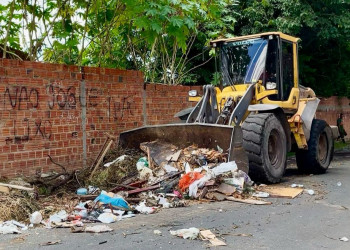 SDU Sudeste realiza mutirão de limpeza e recolhe mais de 137 toneladas de lixo na zona Sudeste de Teresina
