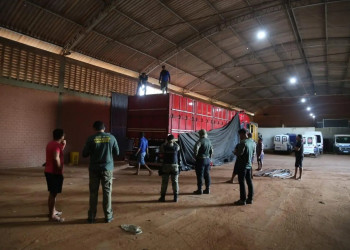 Carga Ilegal de 60m³ de madeira é apreendida no Piauí; condutor é multado em R$ 18 mil
