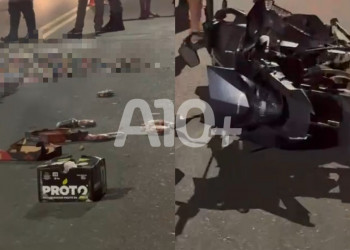 Entregador morre após ser atropelado por motocicleta na zona Norte de Teresina; piloto não foi localizado