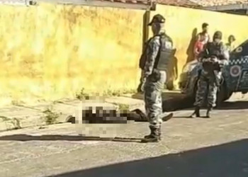 Suspeito de realizar assaltos é baleado na zona Sudeste de Teresina