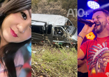 Mulher morre em acidente envolvendo o cantor Lenno, da Desejo de Menina, em Pernambuco