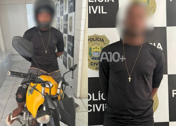 Assaltante da moto amarela: homem que abordava mulheres e roubava joias delas é preso em Teresina