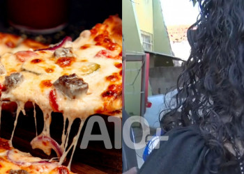 Mulher denuncia pizzaria após receber foto de homem encostando órgão genital na pizza em Teresina; VÍDEO!
