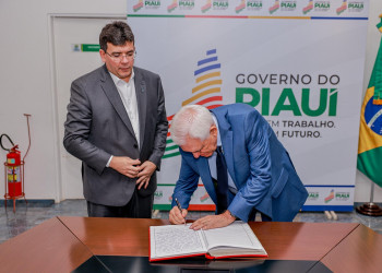 Rafael Fonteles transmite cargo para Themístocles e segue para Oriente Médio em busca de investimentos