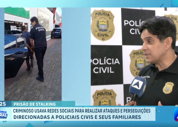 Preso por atacar e perseguir delegados e familiares nas redes sociais em Teresina pediu desculpas e disse que era 
