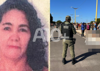 Ciclista morre após ser atropelada e arrastada por caminhonete no interior do Piauí; vídeo mostra acidente