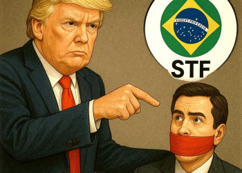 O falso discurso da liberdade: Trump mira o Brasil enquanto tenta calar a imprensa dentro de casa