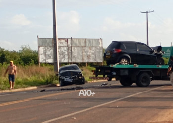 Colisão entre carros deixa quatro feridos no litoral do Piauí; motorista se recusou a fazer teste do bafômetro