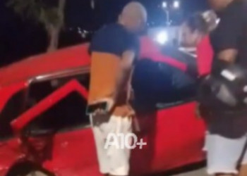 Colisão entre carros deixa feridos na zona Norte de Teresina; VÍDEO!