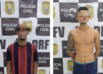 Dois homens são presos suspeitos de roubo de motocicletas em Teresina