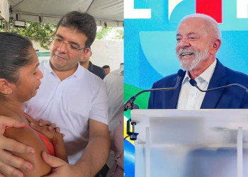 Em evento com governador do Piauí, mulher manda recado para Lula: 
