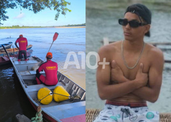 Bombeiros encontram corpo de jovem de 19 anos que se afogou no Rio Parnaíba, no Piauí