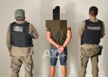Homem procurado por violência doméstica é preso depois de resistir e agredir policiais no interior do Piauí