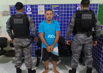 Homem monitorado por tornozeleira eletrônica é preso em boca de fumo no litoral do Piauí