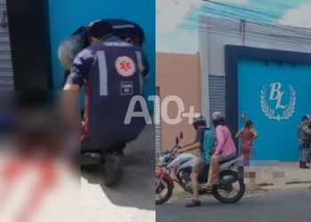Homem é encontrado morto com ferimentos de bala na frente de loja na zona Norte de Teresina