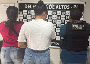 Investigada por tráfico de drogas é presa pela polícia em Altos, Piauí