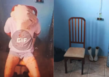 Homem simula sequestro, envia foto amarrado e encapuzado ao pai e exige resgate de R$ 180 mil