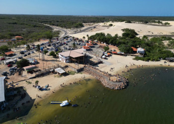 Lagoa do Portinho, Ponto Turístico do Piauí, recebe 200 mil alevinos em ação de peixamento