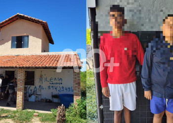 Irmãos suspeitos de homicídios e tráfico são apreendidos com arma e drogas em chalé no litoral do Piauí