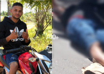 Motociclista tem traumatismo craniano após colidir contra ônibus em estrada rural no Piauí