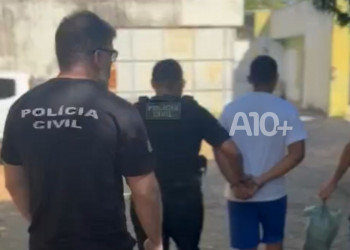 Criminoso que tentou matar rival a tiros em parada de ônibus é preso em Teresina; alvo tinha deixado a cadeia