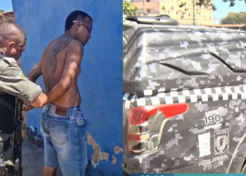 Suspeito de participação em ataque a tiros contra policial militar é preso em Teresina