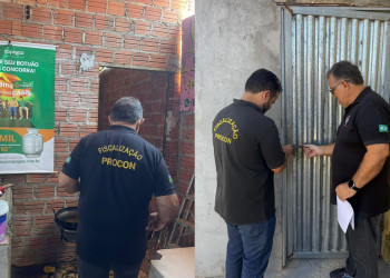 MP e Procon fecham revendas clandestinas de gás e fazem megaapreensão em quatro cidades do Piauí; mais de 350 botijões foram apreendidos